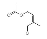 (4-chloro-3-methylbut-2-enyl) acetate Structure
