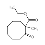 ethyl 1-methyl-2-oxo-cyclooctane-1-carboxylate结构式