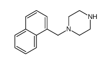 1-(1-Naphthylmethyl)piperazine Structure