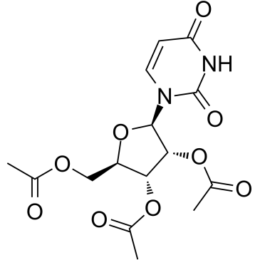 uridine triacetate Structure