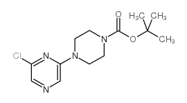 4-(6-氯吡嗪-2-基)哌嗪-1-羧酸叔丁酯结构式