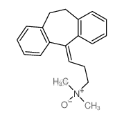 (3-(10,11-dihydro-5H-dibenzo[a,d]cyclohepten-5-ylidene)propyl)(hydroxy)dimethyl-5-azane structure