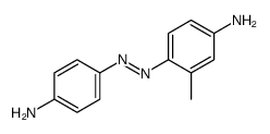4,4'-二氨基-2-甲基偶氮苯结构式