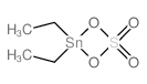1,3-Dioxa-2-thia-4-stannacyclobutane, 4,4-diethyl-, 2,2-dioxide Structure