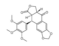 Podophyllotoxinone结构式