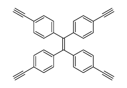四(4-乙炔基苯)乙烯结构式