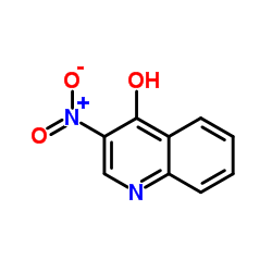 3-Nitro-4-quinolinol Structure
