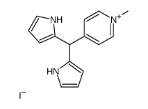 5-(N-甲基-4-吡啶基)二吡咯甲烷碘化物结构式