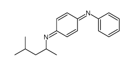 Benzenamine, N-4-(1,3-dimethylbutyl)imino-2,5-cyclohexadien-1-ylidene- Structure