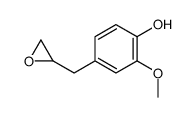 2-methoxy-4-(oxiranylmethyl)phenol Structure