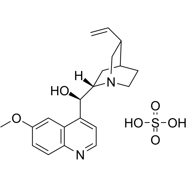 Quinine bisulfate Structure