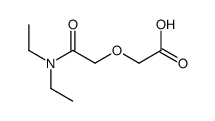 2-[2-(diethylamino)-2-oxoethoxy]acetic acid结构式