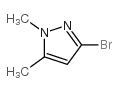3-Bromo-1,5-dimethyl-1H-pyrazole Structure