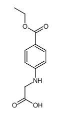2-(4-ethoxycarbonylanilino)acetic acid Structure