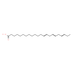 13,16,19-Docosatrienoic acid structure