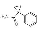 1-苯基环丙烷羧酰胺结构式