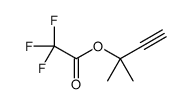 2-methylbut-3-yn-2-yl 2,2,2-trifluoroacetate结构式
