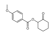 (2-oxocyclohexyl) 4-methoxybenzoate结构式