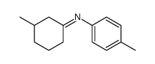 3-methyl-N-(4-methylphenyl)cyclohexan-1-imine Structure