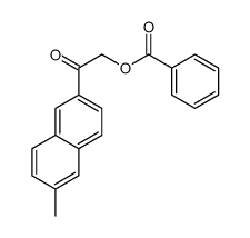 [2-(6-methylnaphthalen-2-yl)-2-oxoethyl] benzoate结构式