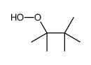 2-hydroperoxy-2,3,3-trimethylbutane Structure