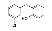2-[(3-chlorophenyl)methyl]phenol Structure