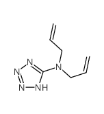 2H-Tetrazol-5-amine,N,N-di-2-propen-1-yl-结构式