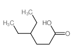 Hexanoic acid, 4-ethyl- Structure