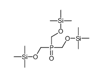 bis(trimethylsilyloxymethyl)phosphorylmethoxy-trimethylsilane Structure