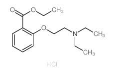 ethyl 2-(2-diethylaminoethoxy)benzoate结构式