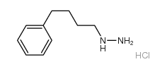 4-N-丁基苯基肼盐酸盐结构式