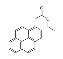 ethyl 2-pyren-1-ylacetate结构式