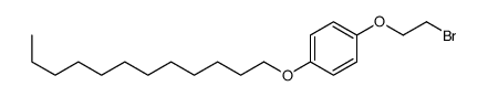 1-(2-bromoethoxy)-4-dodecoxybenzene Structure