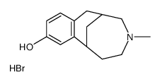 1,6-Methano-1H-4-benzazonin-10-ol,2,3,4,5,6,7-hexahydro-4-methyl-,hydrobromide结构式