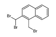 1-(bromomethyl)-2-(dibromomethyl)naphthalene结构式
