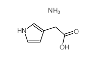 2-(1H-pyrrol-3-yl)acetic acid结构式