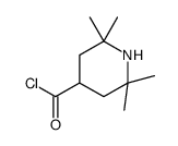 2,2,6,6-tetramethylpiperidine-4-carbonyl chloride结构式