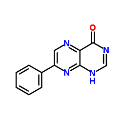 7-Phenylpteridin-4-ol结构式