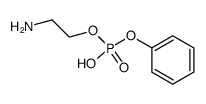 phosphoric acid-(2-amino-ethyl ester)-phenyl ester Structure