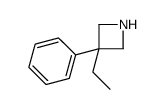 3-ethyl-3-phenylazetidine Structure