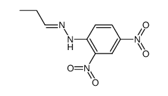propanal 2,4-dinitrophenylhydrazone Structure