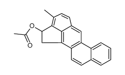2-Acetoxy-3-methylcholanthrene结构式