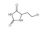 5-(2-Bromoethyl)hydantoin Structure