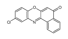 10-chlorobenzo[a]phenoxazin-5-one结构式