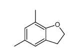 2,3-dihydro-5,7-dimethylbenzo[1,2-b]furan结构式