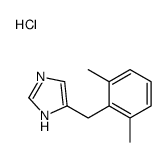 5-[(2,6-dimethylphenyl)methyl]-1H-imidazole,hydrochloride Structure