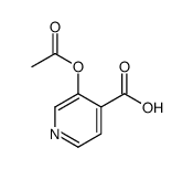 3-acetyloxypyridine-4-carboxylic acid Structure