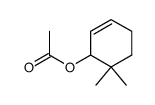 (+/-)-6,6-dimethylcyclohex-2-en-1-yl acetate Structure