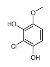 2-氯-4-甲氧基苯-1,3-二醇结构式