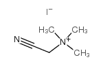 (Cyanomethyl)trimethylammonium iodide Structure